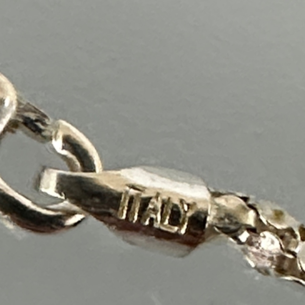 925 sterling silver make in italy Chain Necklace - Picture 6 of 9